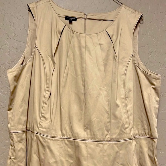 Talbots Tan Midi Dress - Picture 5 of 8